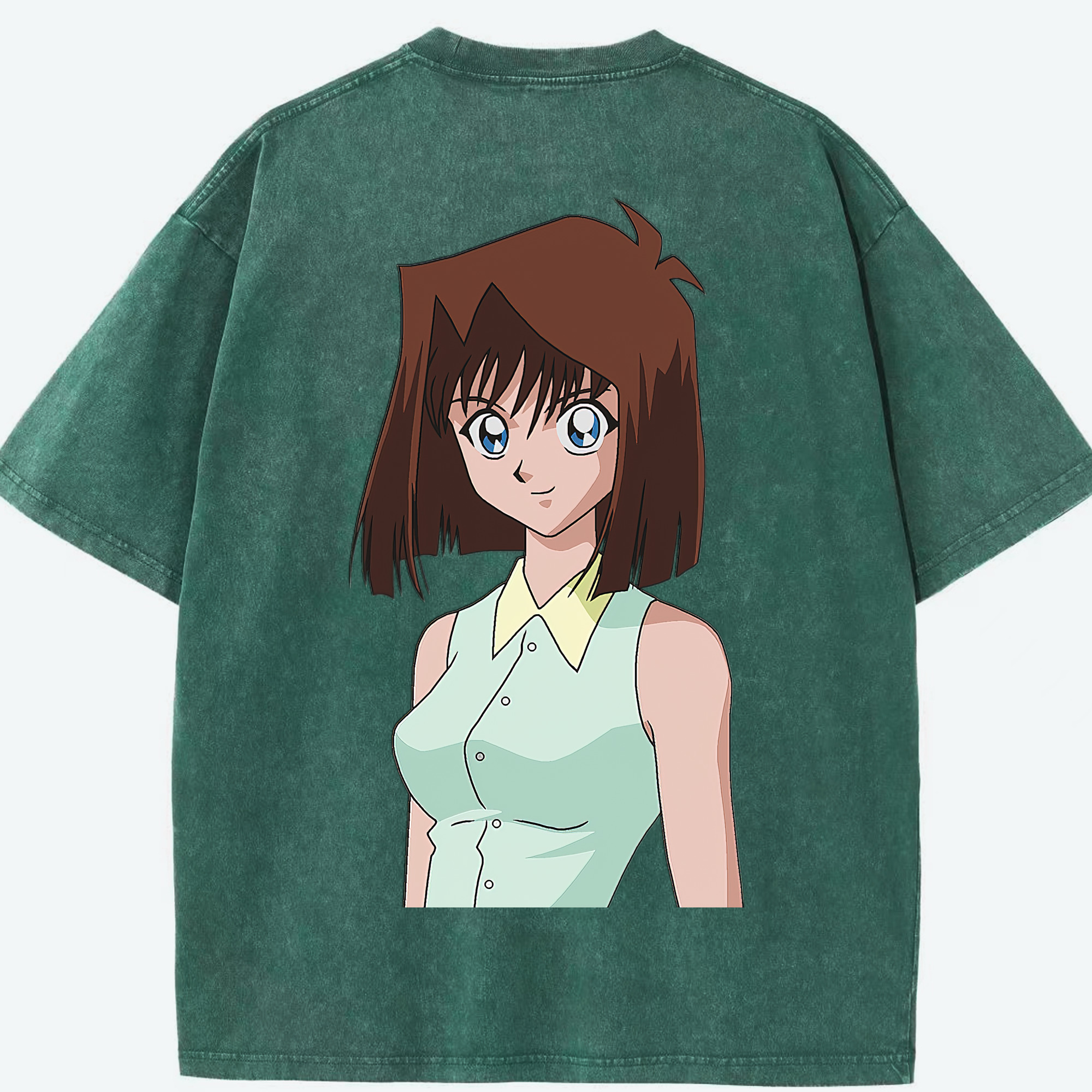 （画像用） 遊☆戯☆王 Yu-Gi-Oh! 綿100% ヴィンテージ風 半袖Tシャツ（背面プリント）